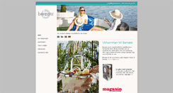 Desktop Screenshot of bercato.se